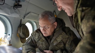Руският министър на отбраната Сергей Шойгу посети войските на фронтовата