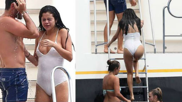 Selena Gomez Gets Wrapped Up in the Arms of Tommy Chiabra in Saint-Tropez!: Phot