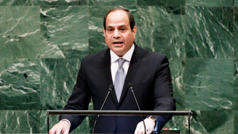 Президентът на Египет Абдел Фатах ал-Сиси призова да не се разширява