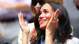 С кого се прегръща Меган Маркъл на US Open
