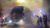 Левски пристигна в Солун
