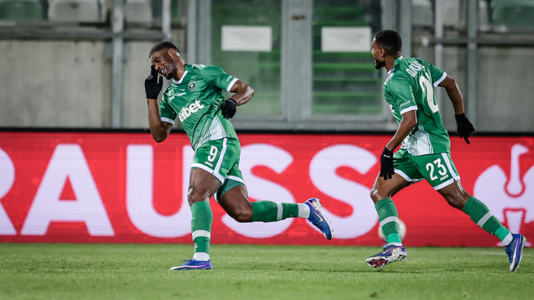 Нападателят на Лудогорец - Квадво Дуа откри резултата при победата