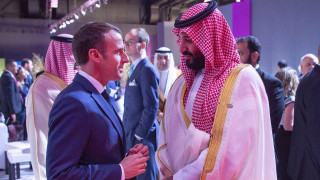 Президентът на Франция Еманюел Макрон е заявил пред престолонаследника на