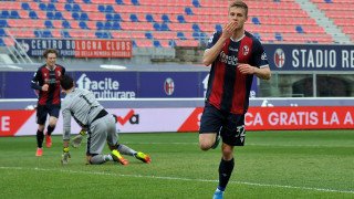 Болоня записа победа в мач от 27 ия кръг на Серия