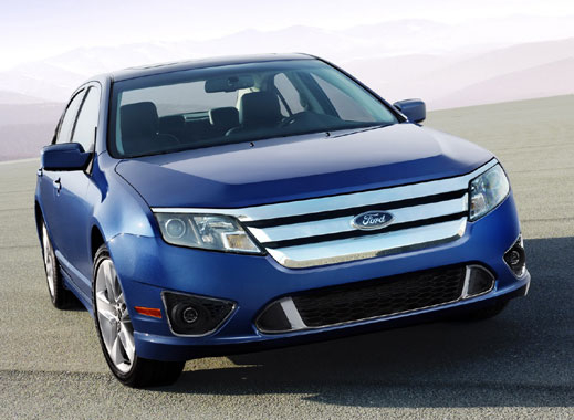 Ford Fusion с нов фейслифт за 2010 г.