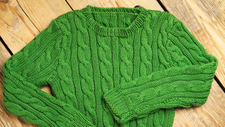 Как да върнем формата на свит при пране вълнен пуловер