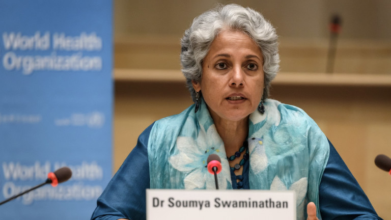 Главният учен на Световната здравна организация - СЗО Сумя Сваминатан