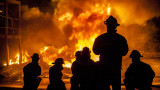 Пожар горя във военния завод "Дунарит"
