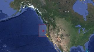 Земетресение 6.2 по Рихтер край бреговете на щата Орегон