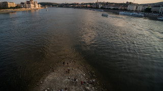 Нивата на Дунав достигнаха рекорден спад на три места на