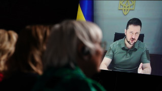 Инициативата Зърно от Украйна обсъдиха в петък украинският президент Володимир