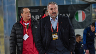 Селекционерът на националния отбор по футбол Ясен Петров коментира загубата