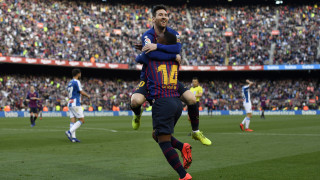 Барселона не позволи изненада и спечели каталунското дерби с Еспаньол