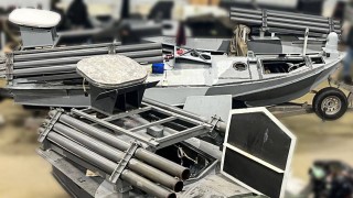 Украйна е оборудвала някои от своите военноморски безпилотни катери със