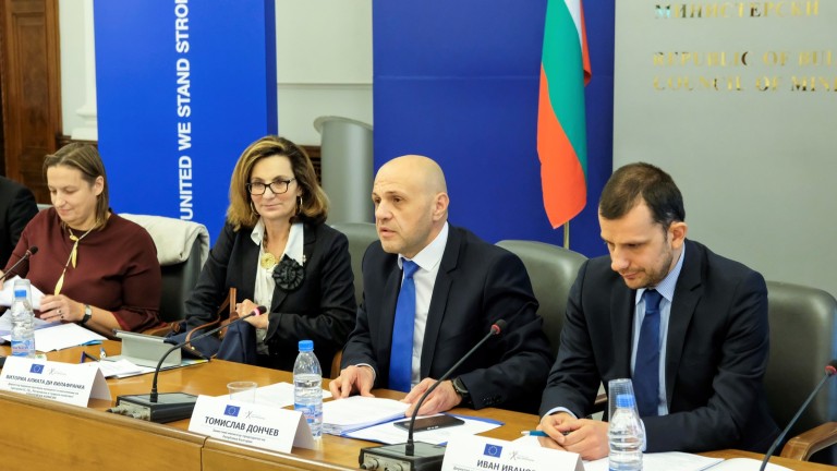 Томислав Дончев: Договорили сме над 5 млрд. евро по оперативните програми