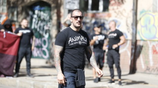 Лидерът на организираните фенове на ЦСКА Иван Велчев пожела