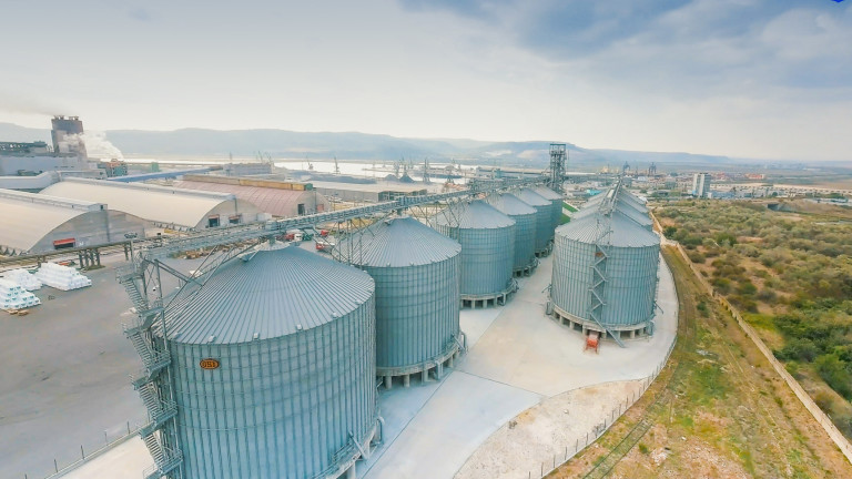 10 000 тона в денонощие: Нов терминал за зърно обслужва товарите на пристанище Варна 