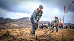 Терзиев се включи ударно в почистването и озеленяването на столицата