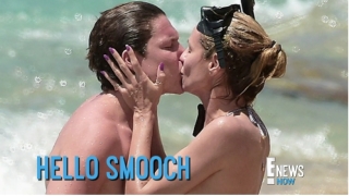 Хайди Клум се целува с младото си гадже (СНИМКИ)
