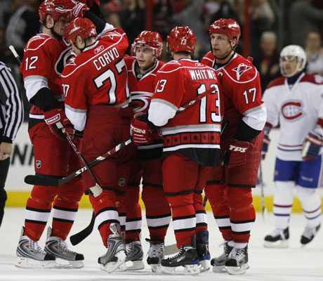 Каролина излъга Монреал