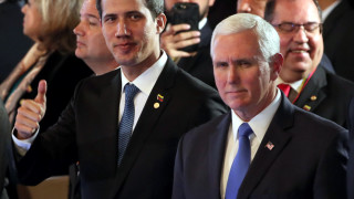 Американският вицепрезидент Майк Пенс прикани венецуелският пратеник Самюел Монкад да