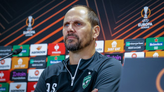 Старши треньорът на Лудогорец Анте Шимунджа говори на днешната пресконференция преди мача