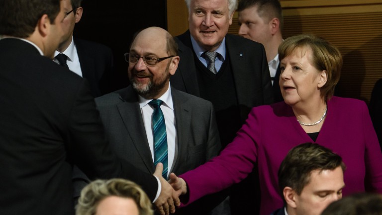 ХСС одобри договора за „голяма коалиция“ в Германия