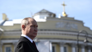 Президентът Владимир Путин пристигна в Курска област в сряда вечерта