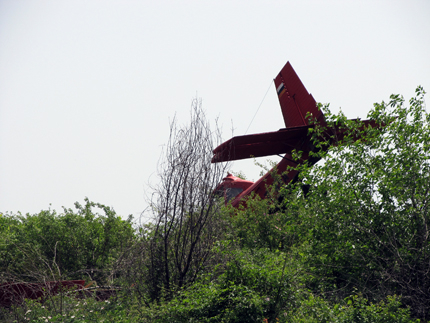 Селскостопански самолет падна край Русе 