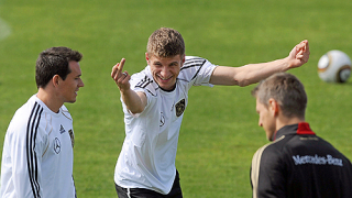 Мюлер е играч на мача Германия - Уругвай