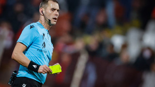 Отговорник за ВАР по време на дербито ЦСКА Лудогорец