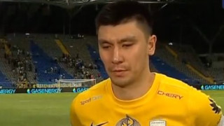 Капитанът на Астана Абзал Бейсебеков коментира успеха с 2 1 над