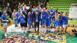 Левски Лукойл е новият шампион по баскетбол на България Сините