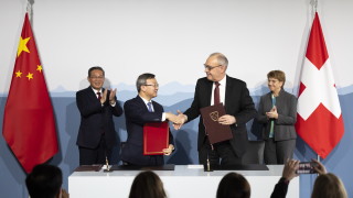 Китай и Швейцария подписаха съвместна декларация за задълбочаване на партньорството си