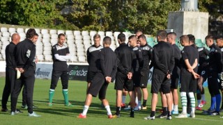 С тренировка на стадион Тича стартира седмицата отборът на Черно