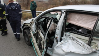 Шофьор загина при катастрофа на пътя Русе Велико Търново Инцидентът