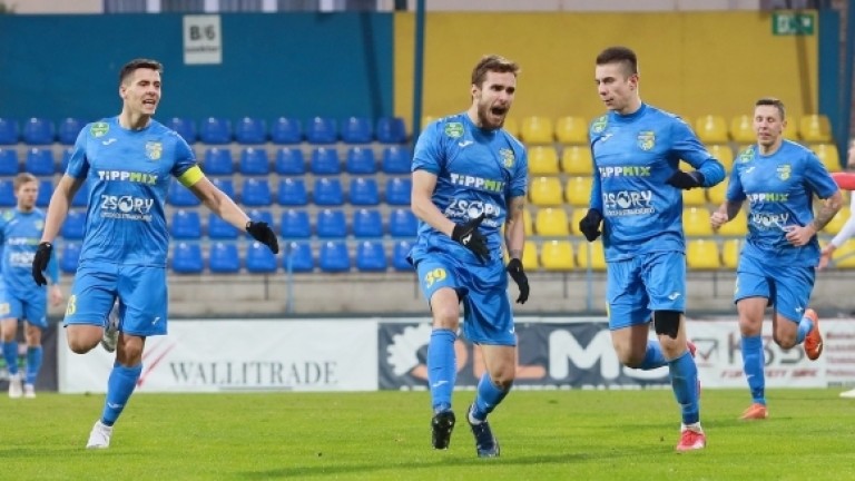 Антонио Вутов с първи гол в Унгария