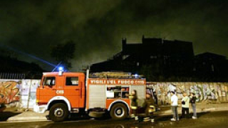 Пожар в киностудио унищожи декорите за филма "Рим" 