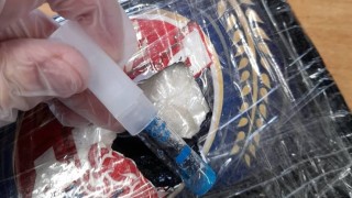 Близо килограм кокаин бе задържан на ГКПП Дунав мост съобщи