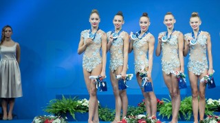 Българският ансамбъл по художествена гимнастика спечели сребро в многобоя на