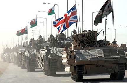 Британските войски се изтеглят от Ирак