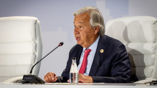 Генералният секретар на ООН Антонио Гутериш е силно обезпокоен от