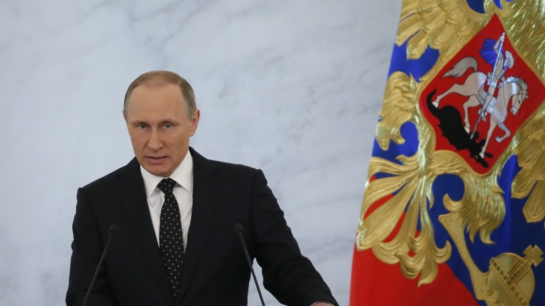 Руският президент Владимир Путин подписа пакет от закони, които позволяват