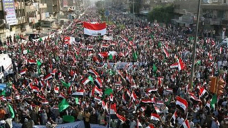Шиити протестират в Багдад
