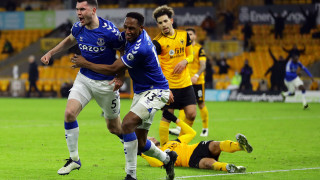 Уулвърхямптън загуби домакинството си срещу Евертън с 1 2 в първи