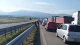 Три коли се забиха в тир на Автомагистрала „ Тракия “ 