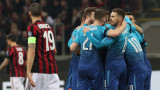 Арсенал победи Милан като посетител с 2:0 
