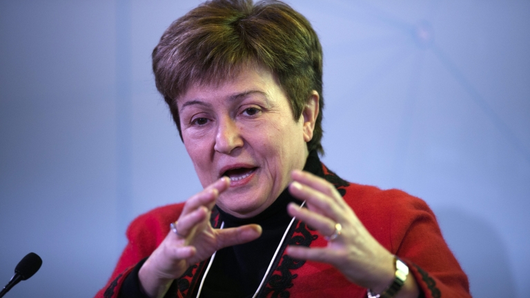 Кристалина Георгиева временно оглавява Световната банка