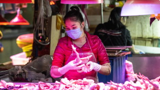 Специализираната болница в китайския град Ухан за пациенти с коронавирус