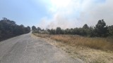 Гърция изпраща още техника за пожара на българска територия 